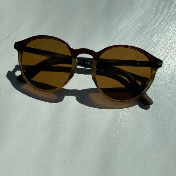 Persol Other - Persol PO3171S Striped Brown Round Sunglasses